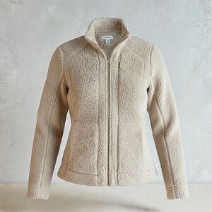 Women's Tan Teddy Jacket